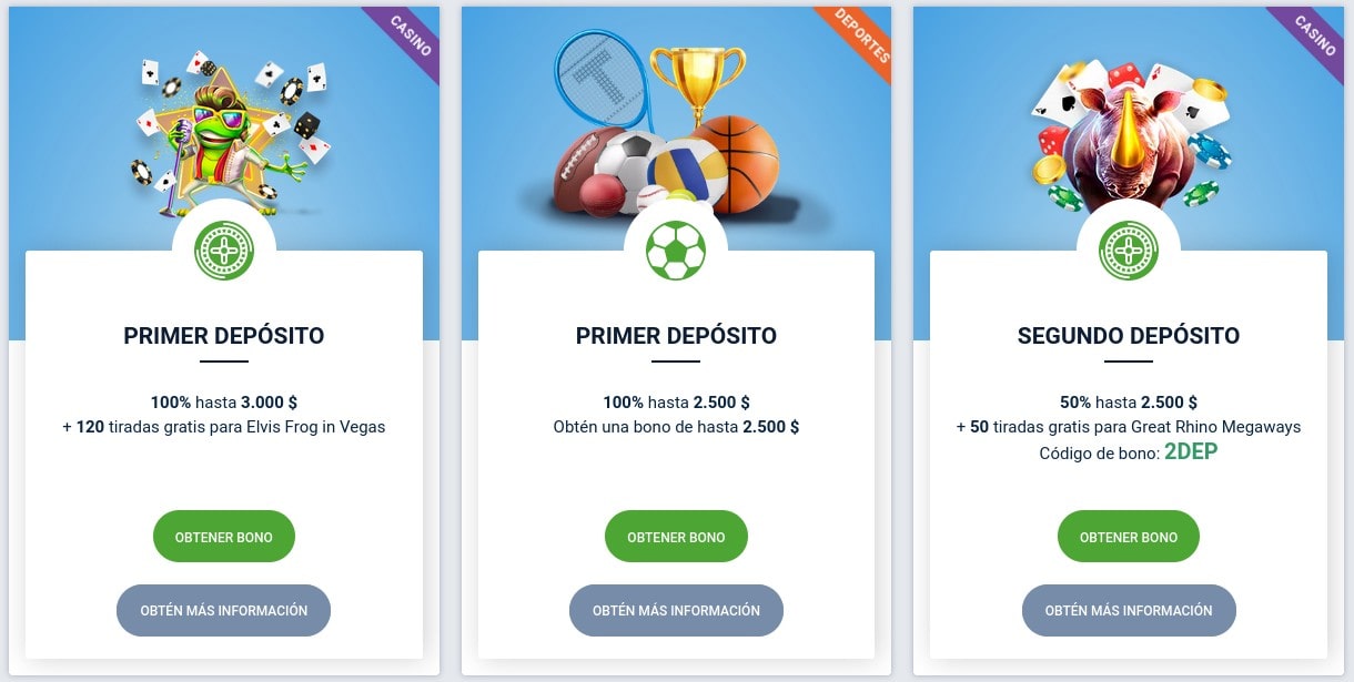 20Bet Bonos y Promociones